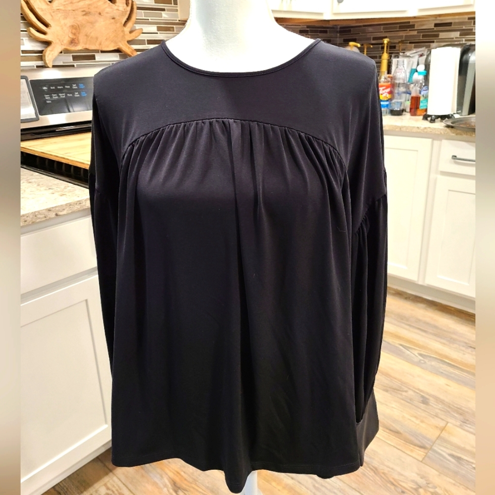 Ann Taylor Black Blouse